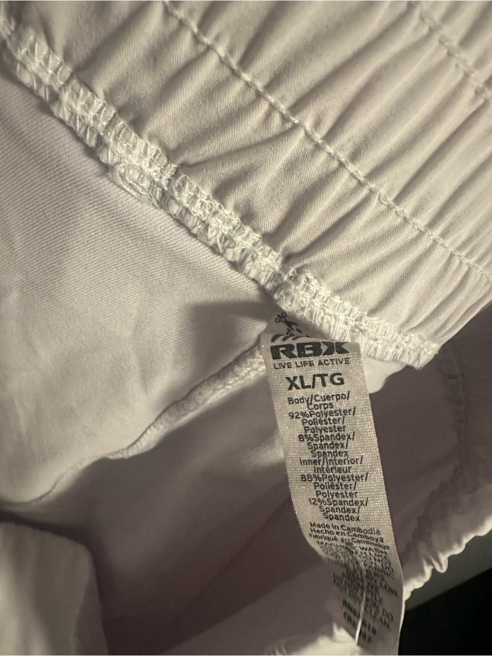 Light Blush Skort with Side Pockets - Picture 2 of 2